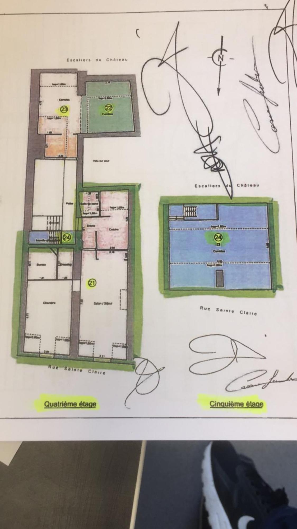 Annecy Sainte Claire Duplex Gare-Lac 4E Etage 4Ou6 Personnes Exterior photo